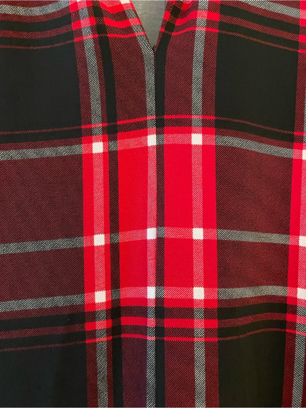 Preston & York Red and Black Plaid Maxi Dress - Picture 3 of 5